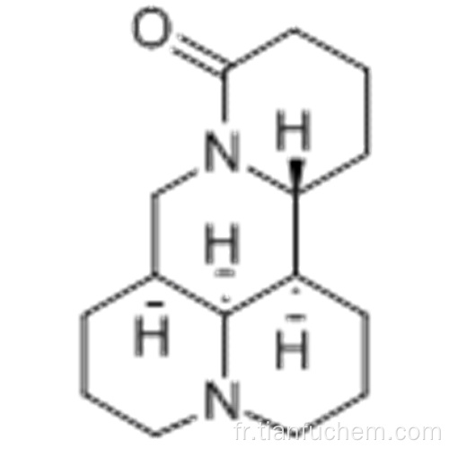 1H, 5H, 10H-dipyrido [2,1-f: 3 &#39;, 2&#39;, 1&#39;-ij] [1,6] naphtyridine-10-one, dodécahydro -, (57188046,7aS, 13aR, 13bR, 13cS) - CAS 519-02-8